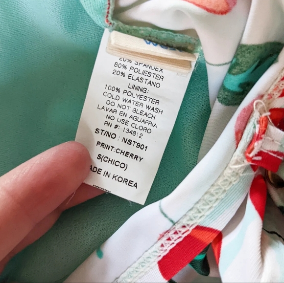 💛3 for $15 Marina West Cherry Tankini top - Picture 12 of 12